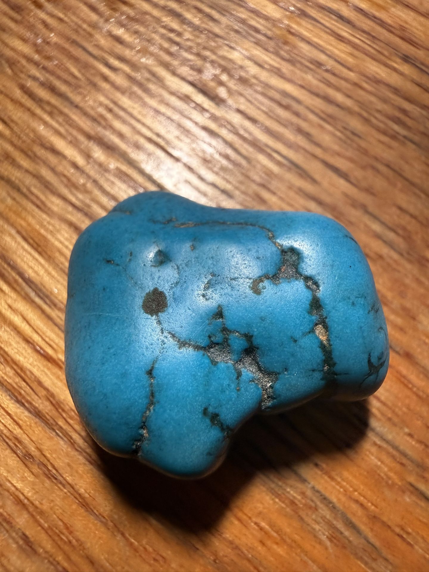 Natural Blue Turquoise Rough Crystal Healing Loose Gemstone