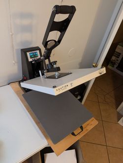 HPN Signature 16×20 Auto-Open Heat Press with Slide-Out Drawer