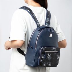 MCM Blue Backpack 