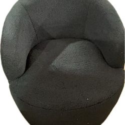 Black 360 Swivel Chair Set of 2