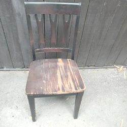 Vintage Wooden Desk Chair