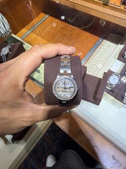 Rolex datejust 26'mm Mop diamond bezel with box