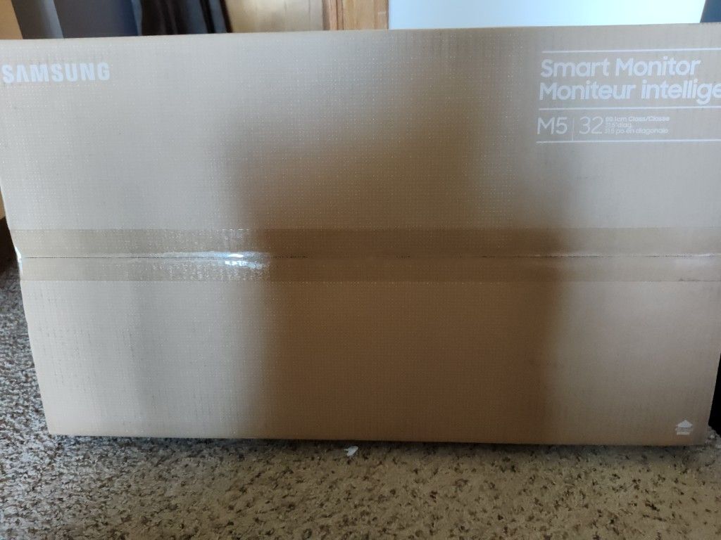 32' Samsung SMART monitor. New In Box. Sealed.