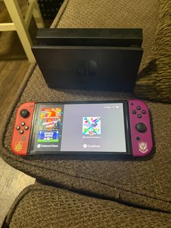 Limited Edition Pokemon SV Nintendo Switch OLED