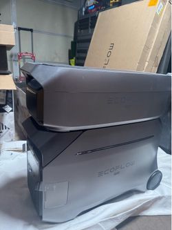 ECOFLOW Station Battery Solar panel and Equipment