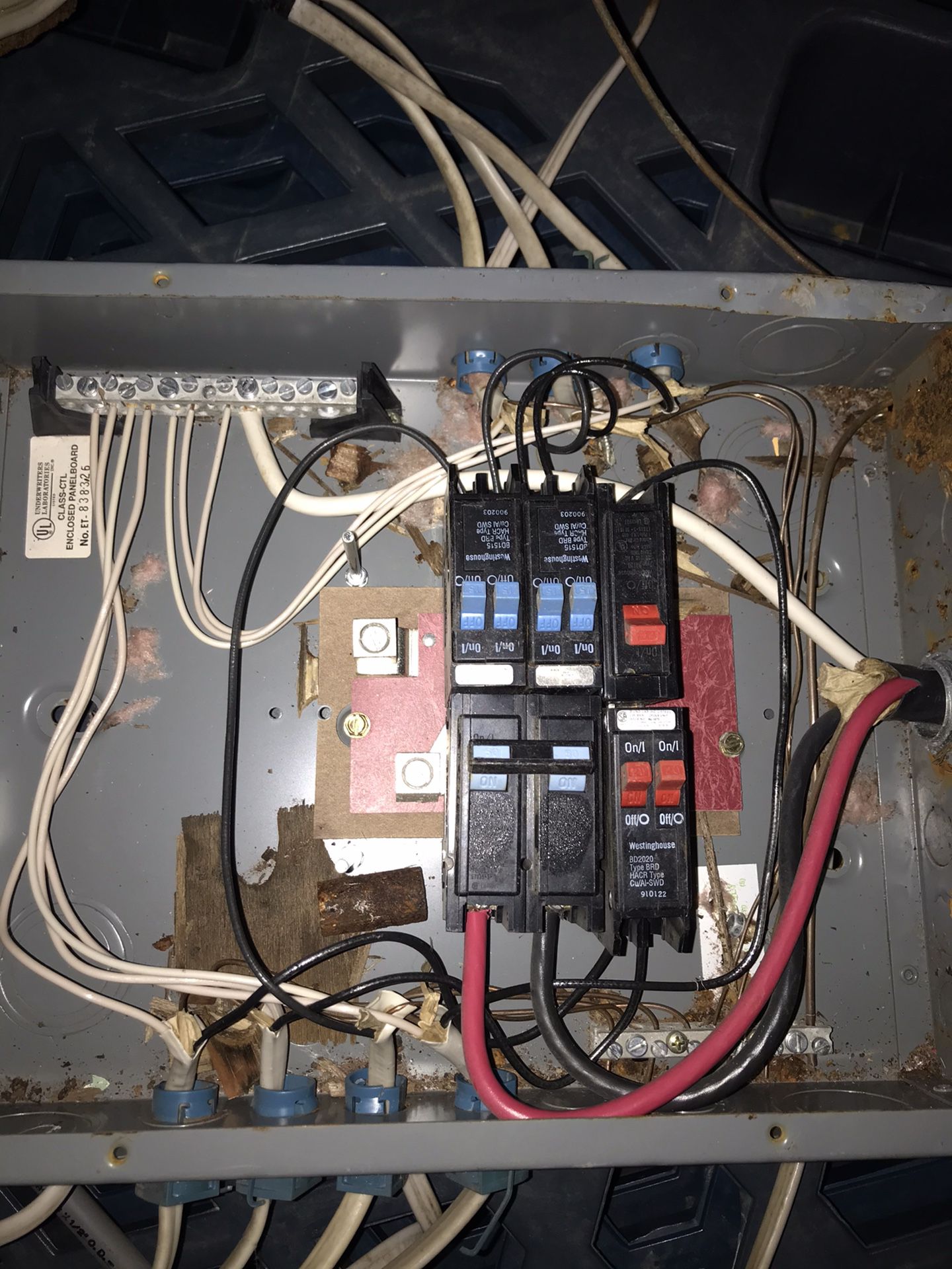Electrical box for a RV