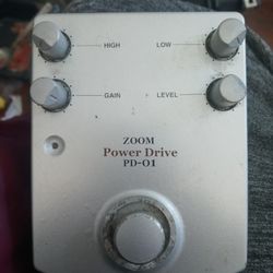 Zoom Power Drive Pd-01 Effector