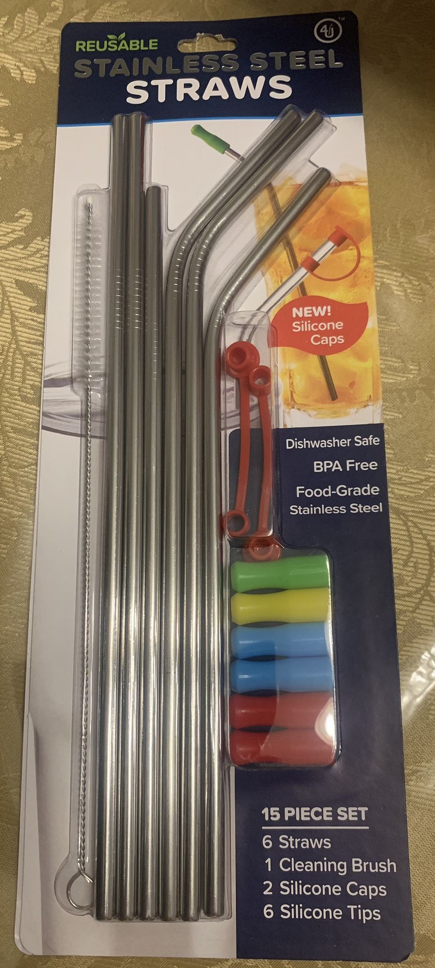 Stainless Steel Straws Set