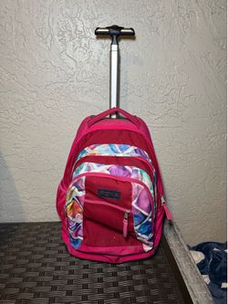 JanSport Rolling Backpack Wheeled School Bag