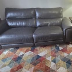 Sleek Recliner Leather Sofa and lazy boy  