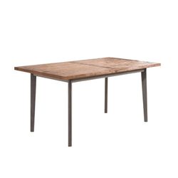 63”Large Solid Wood Dining Table for 6 People, Rustic Farmhouse Style Kitchen Table, Rectangular Dining Table for Kitchen, Dining Room & Living Room, 