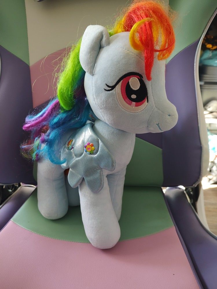 Rainbow Dash MLP Build A Bear Plush