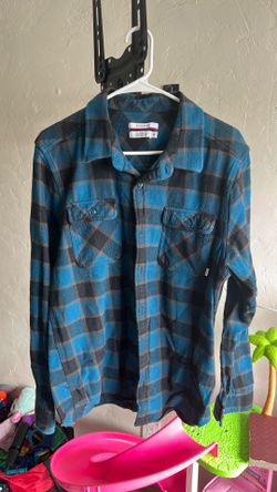 Nixon flannel shirt size medium