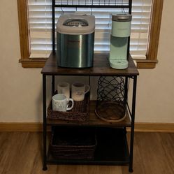 Modern Coffee Bar / Kitchen Storage Shelf – $45