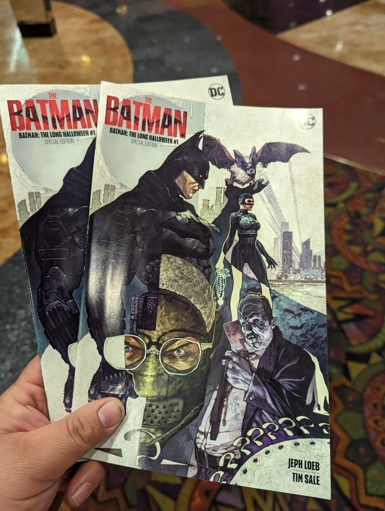 Batman Long Halloween Special Edition IMAX x2