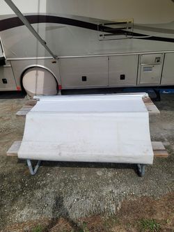 Solera RV Slide-Out Awning - 5'1" Wide - 48" Projection - White (No Hardware)