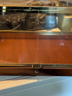 Glass display case