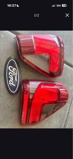 2025 ford f150 tail lights and logo