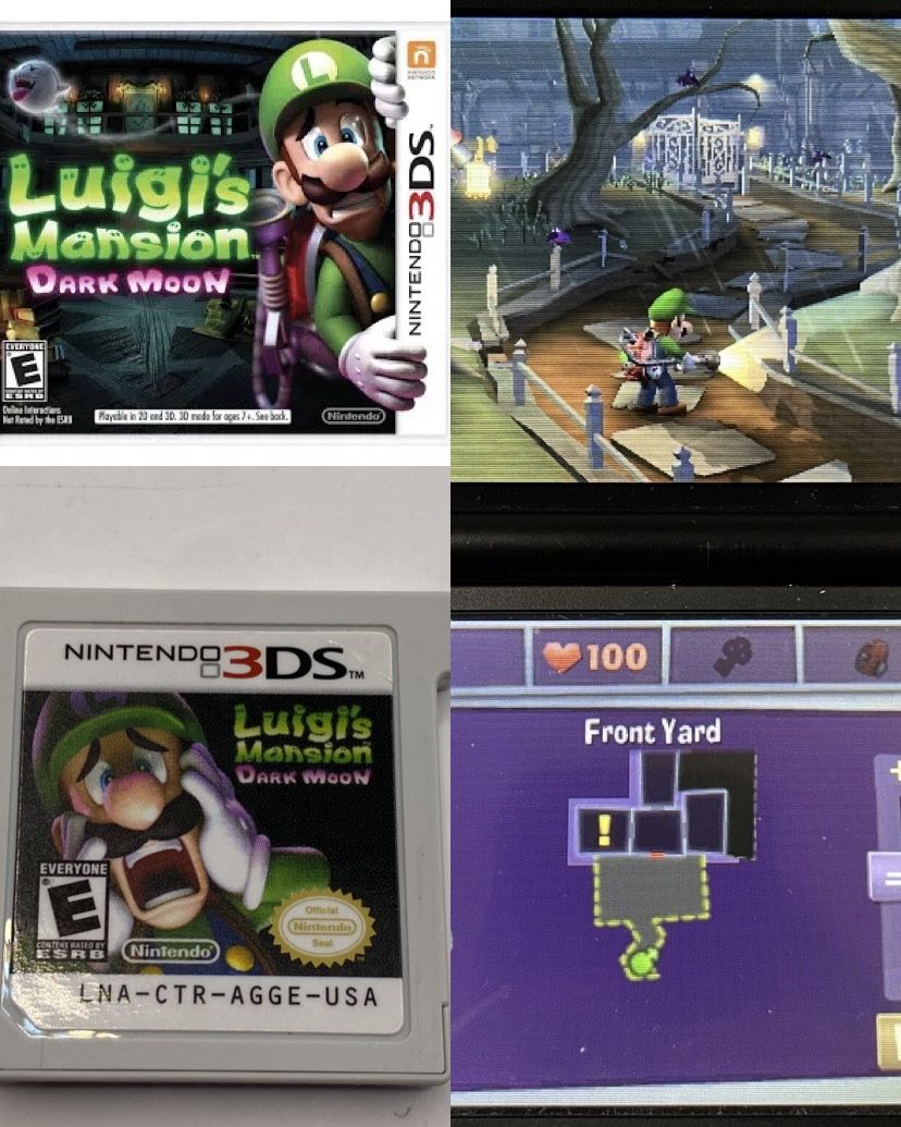Luigi's Mansion: Dark Moon Nintendo 3DS 2013 Tested & Working! Cartridge Only!