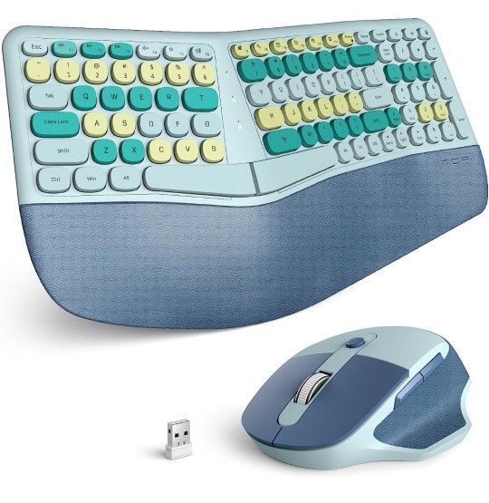 Wireless keyboard and mouse combo ergonomic for sale in las vegas nv