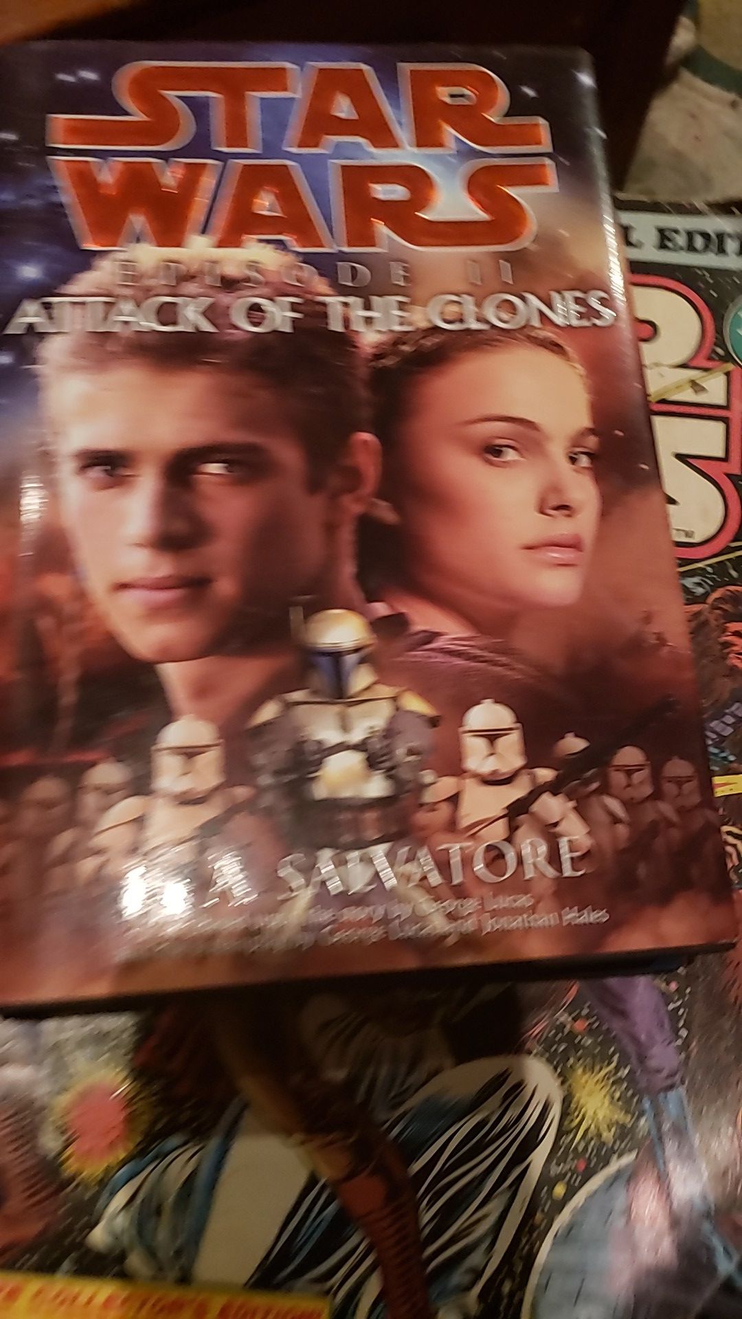 Attack of Clones real Book