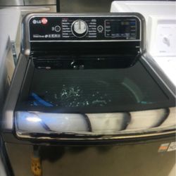 LG Washer Glass Top 