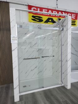 Shower base & Glass Doors