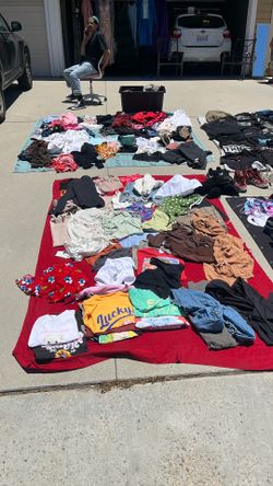 BAGS OF CLOTHES