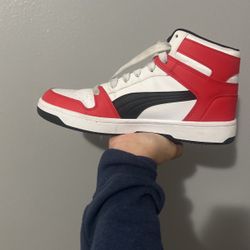 Red and Black Pumas