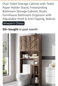 Over the toilet storage cabinet