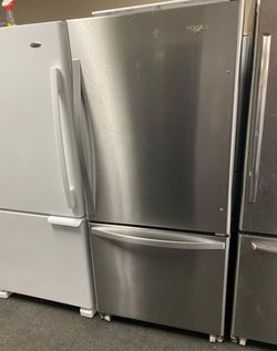 Whirlpool Bottom Freezer Stainless Refrigerator
