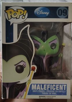 Disney Maleficent Funko Pop #09 Sleeping Beauty Vinyl Figure Brand New!