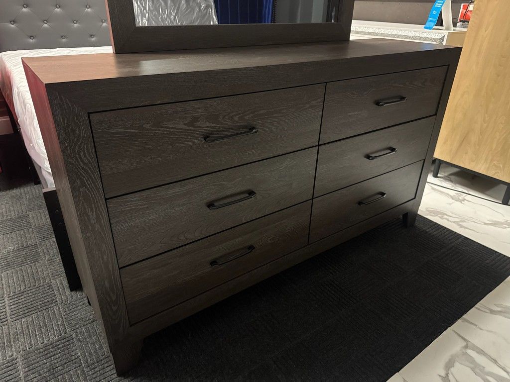 Brand new dresser and mirror