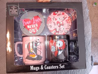 The Nightmare Before Christmas Valentine's Mug Set