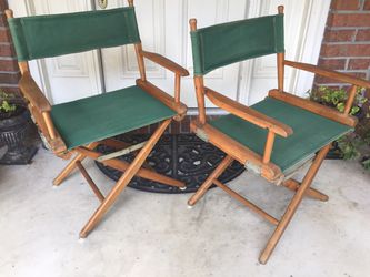 Matching Pair of Telescope brand Director’s Chairs