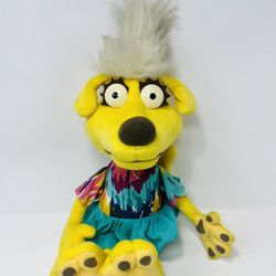 Vintage Playskool Allegra's Window Lindi Plush Doll 1995 Nick Jr