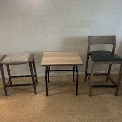 Chairs And Tables In Various Design 