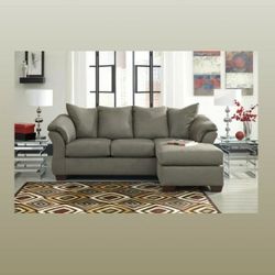 Darcy Cobblestone Sofa Chaise

