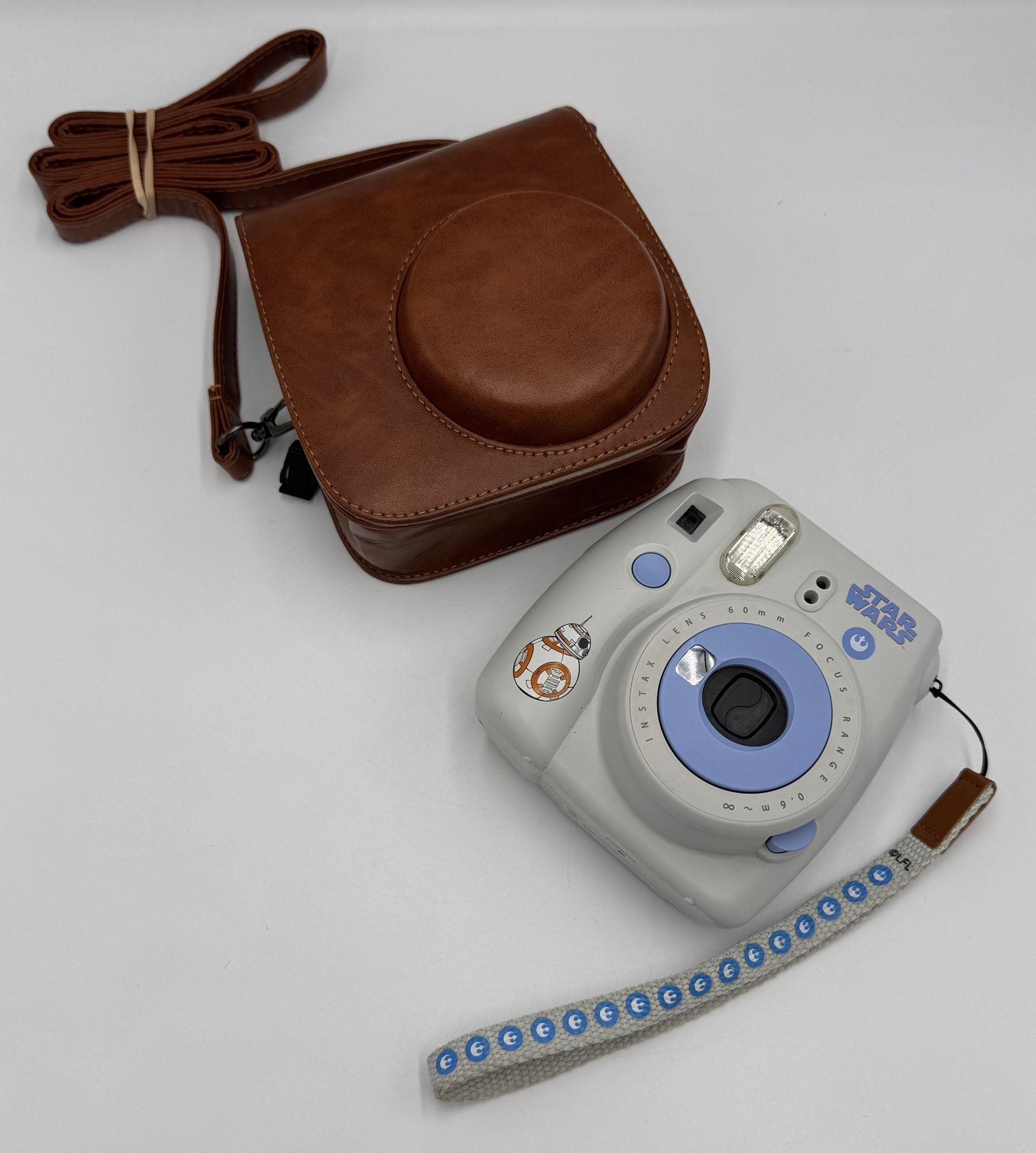 Star Wars Limited Fujifilm Instax Mini 9 Instant Camera Smokey White & Case