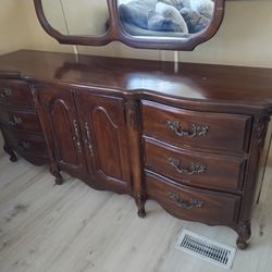 Dresser With Mirror, 