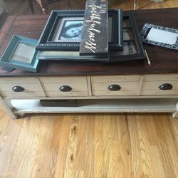 Table And Two End Tables- Raymore and Flanagan