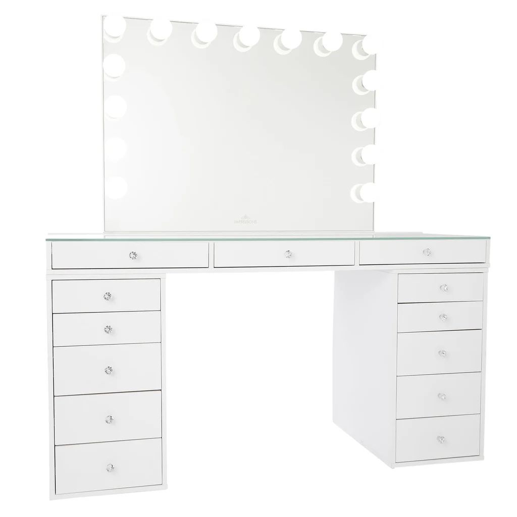 Brand New Impressions Hollywood Vanity Mirror Set