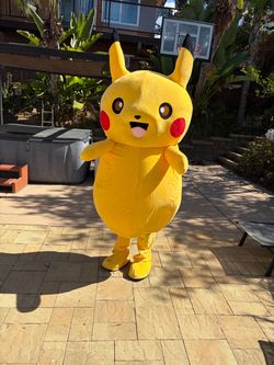 Pikachu Mascot Costume