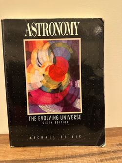 Vintage 1991 Astronomy Textbook The Evolving Universe