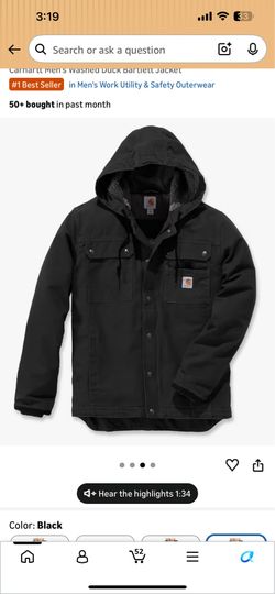 Carhartt jacket size large NEW!!