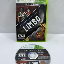 Triple Pack: Limbo, Trials HD and Splosion Man (Microsoft Xbox 360, 2011) 