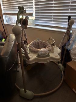 Baby Activity Jumper with Toy Bar