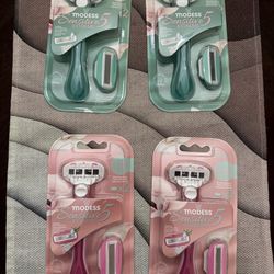 New razors Modess Sensitive 5