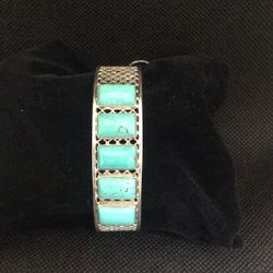 Turquoise/silver Bracelet 