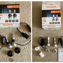 2-New Sylvania LED Headlight Or Fog Lights